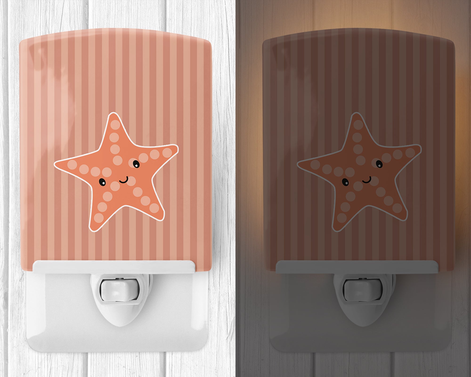 Starfish Ceramic Night Light BB7126CNL - the-store.com