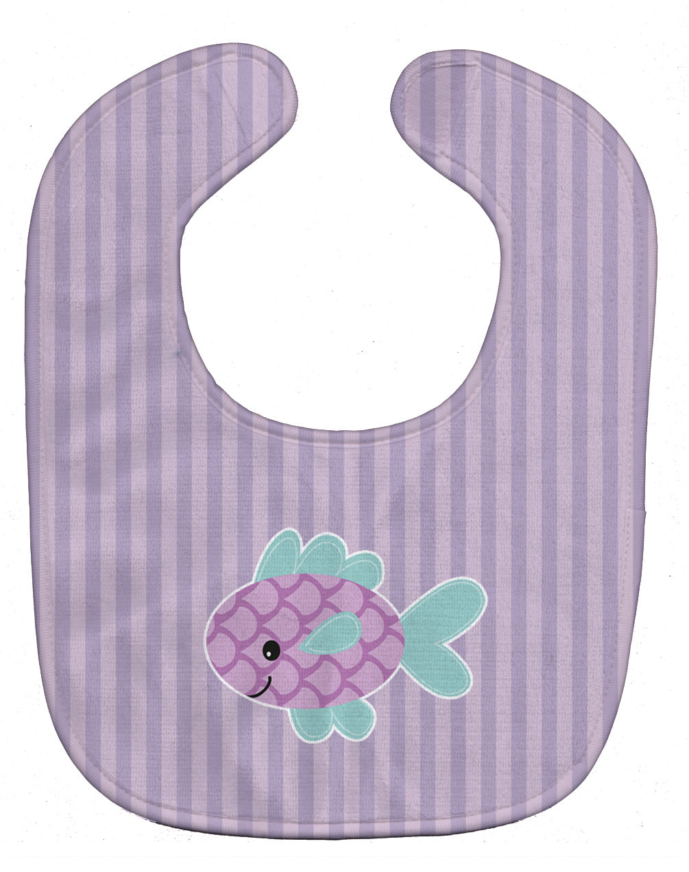 Purple Fish Baby Bib BB7128BIB - the-store.com