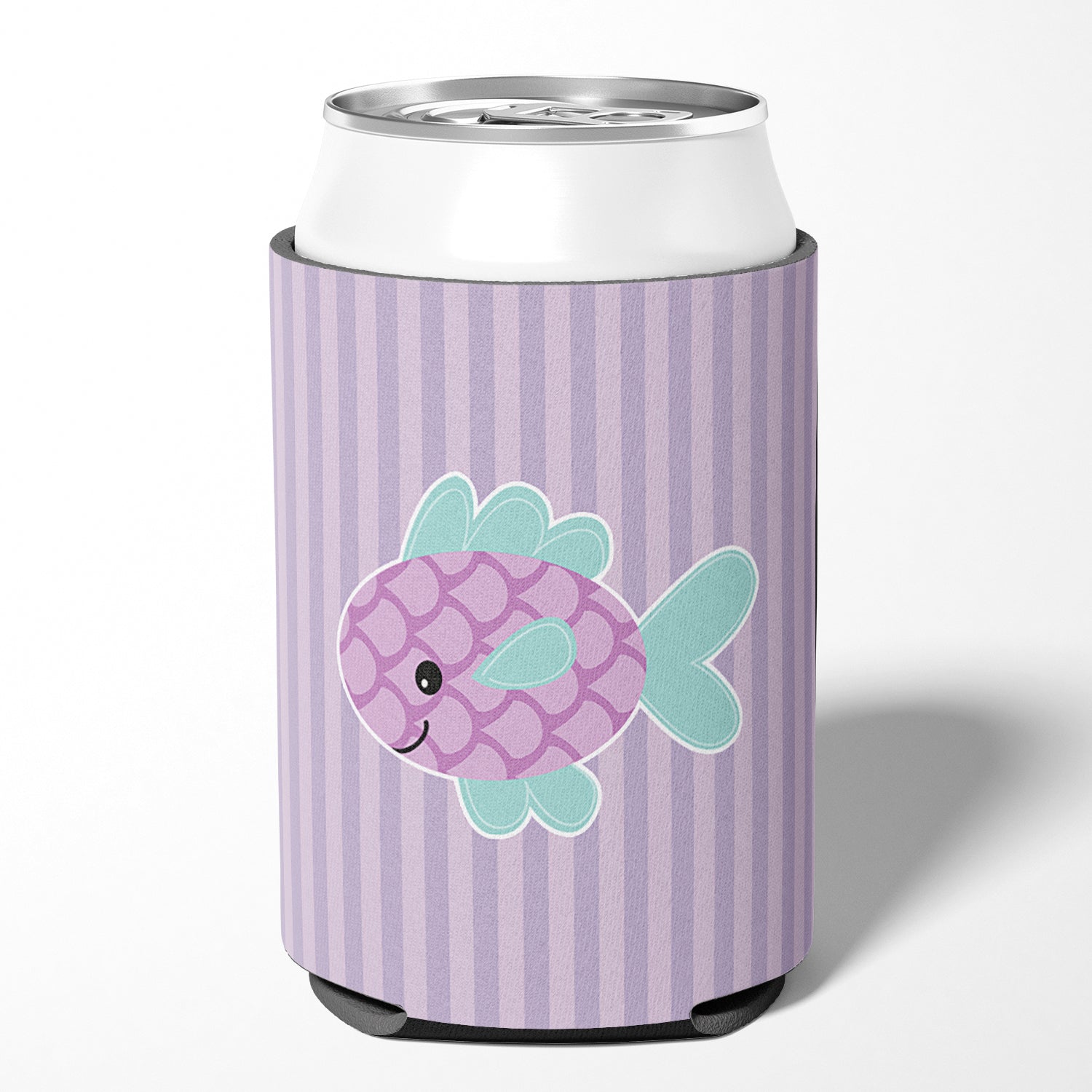 Purple Fish Can or Bottle Hugger BB7128CC  the-store.com.