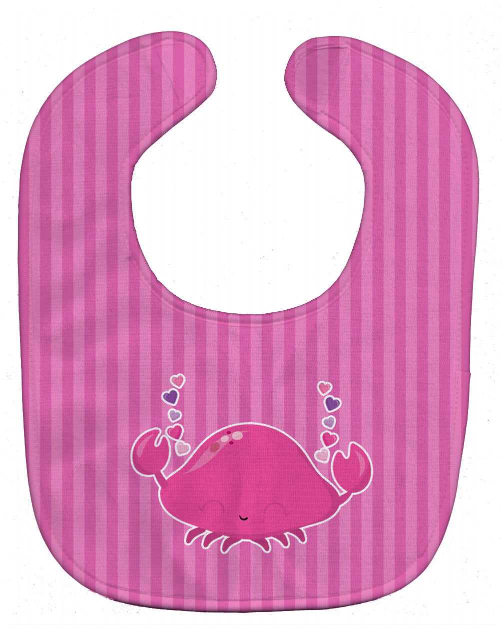 Pink Crab Baby Bib BB7129BIB - the-store.com