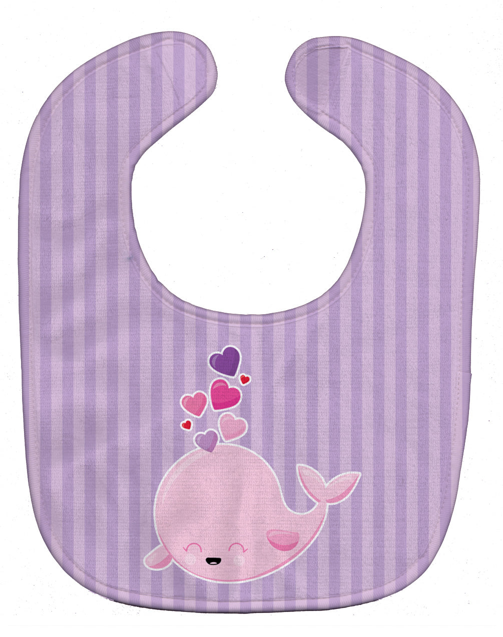 Pink Whale Baby Bib BB7134BIB - the-store.com