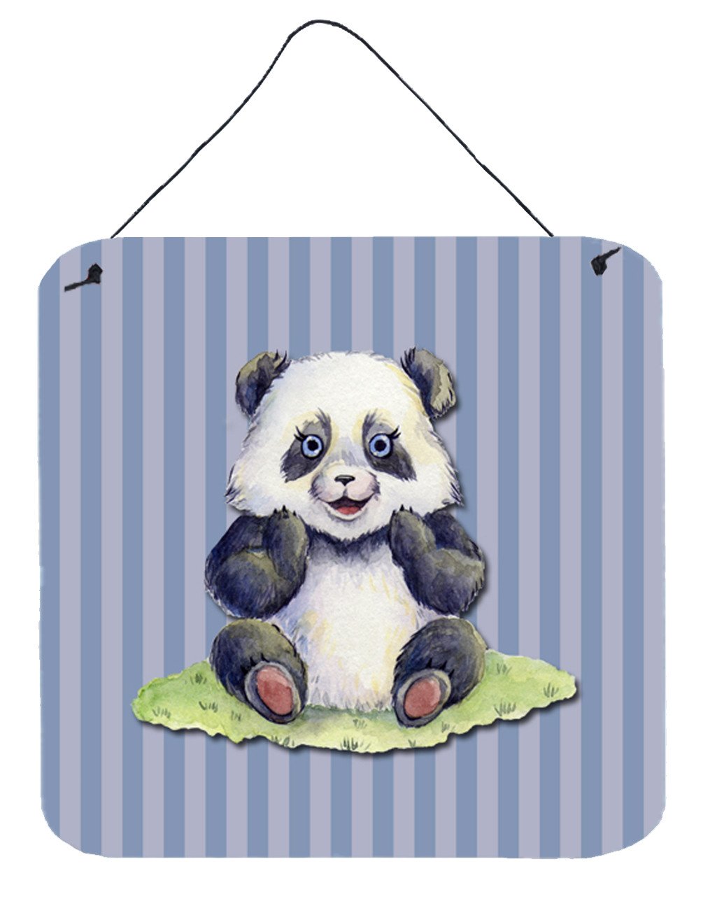 Panda Bear Wall or Door Hanging Prints BB7142DS66 by Caroline's Treasures