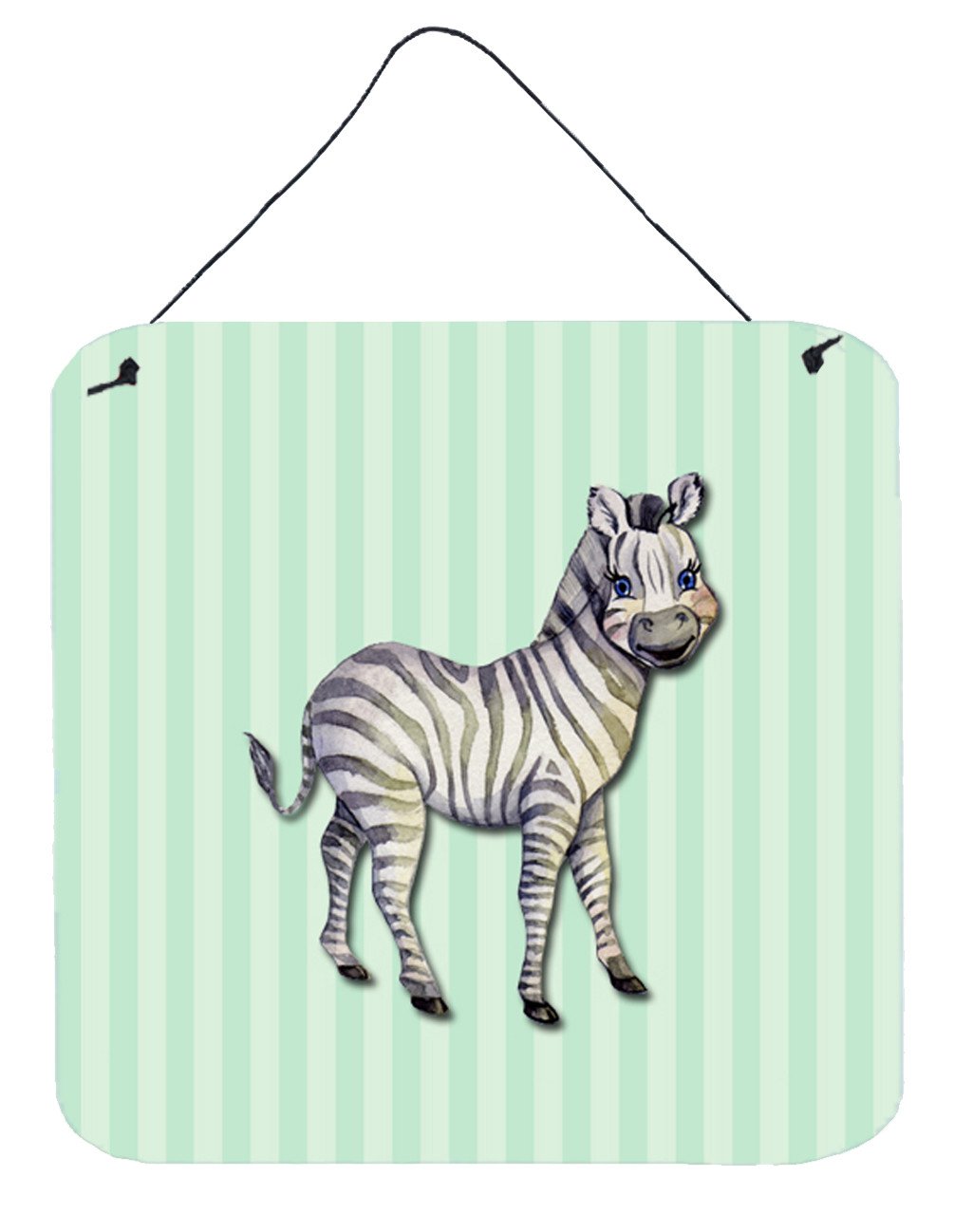 Zebra Wall or Door Hanging Prints BB7143DS66 by Caroline&#39;s Treasures