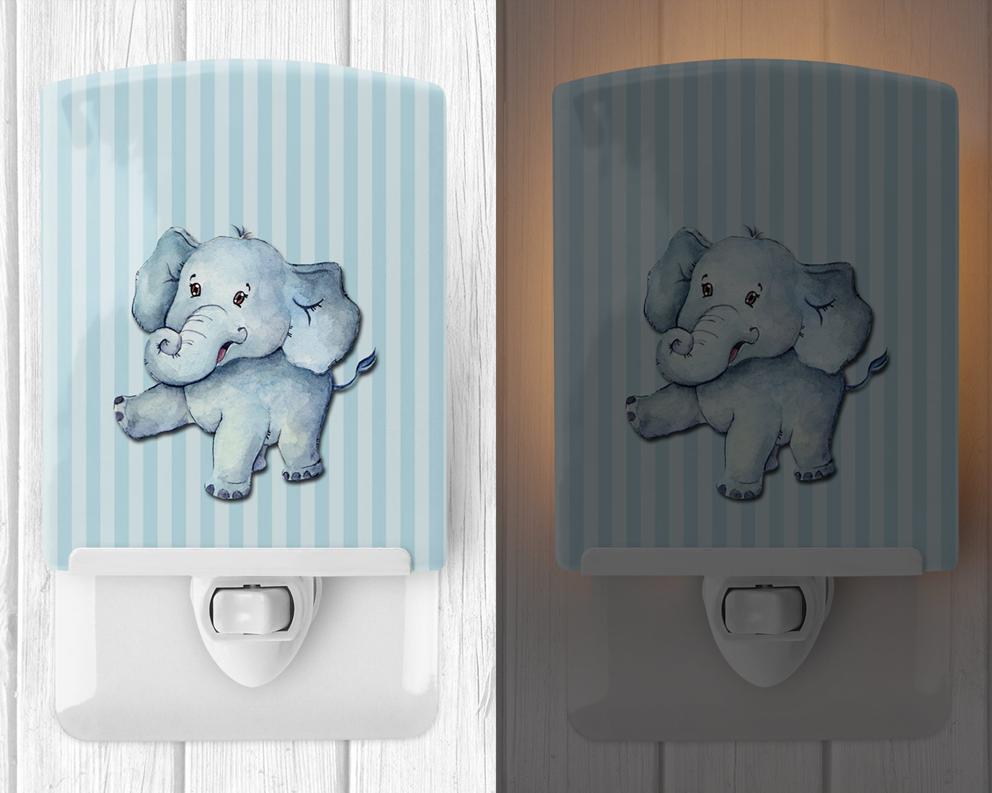 Elephant Ceramic Night Light BB7145CNL - the-store.com