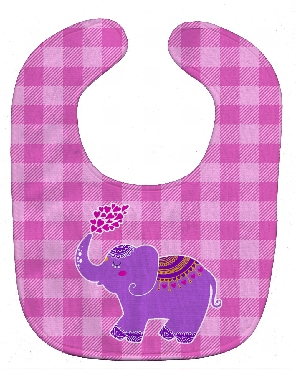 Purple Elephant Baby Bib BB7161BIB - the-store.com