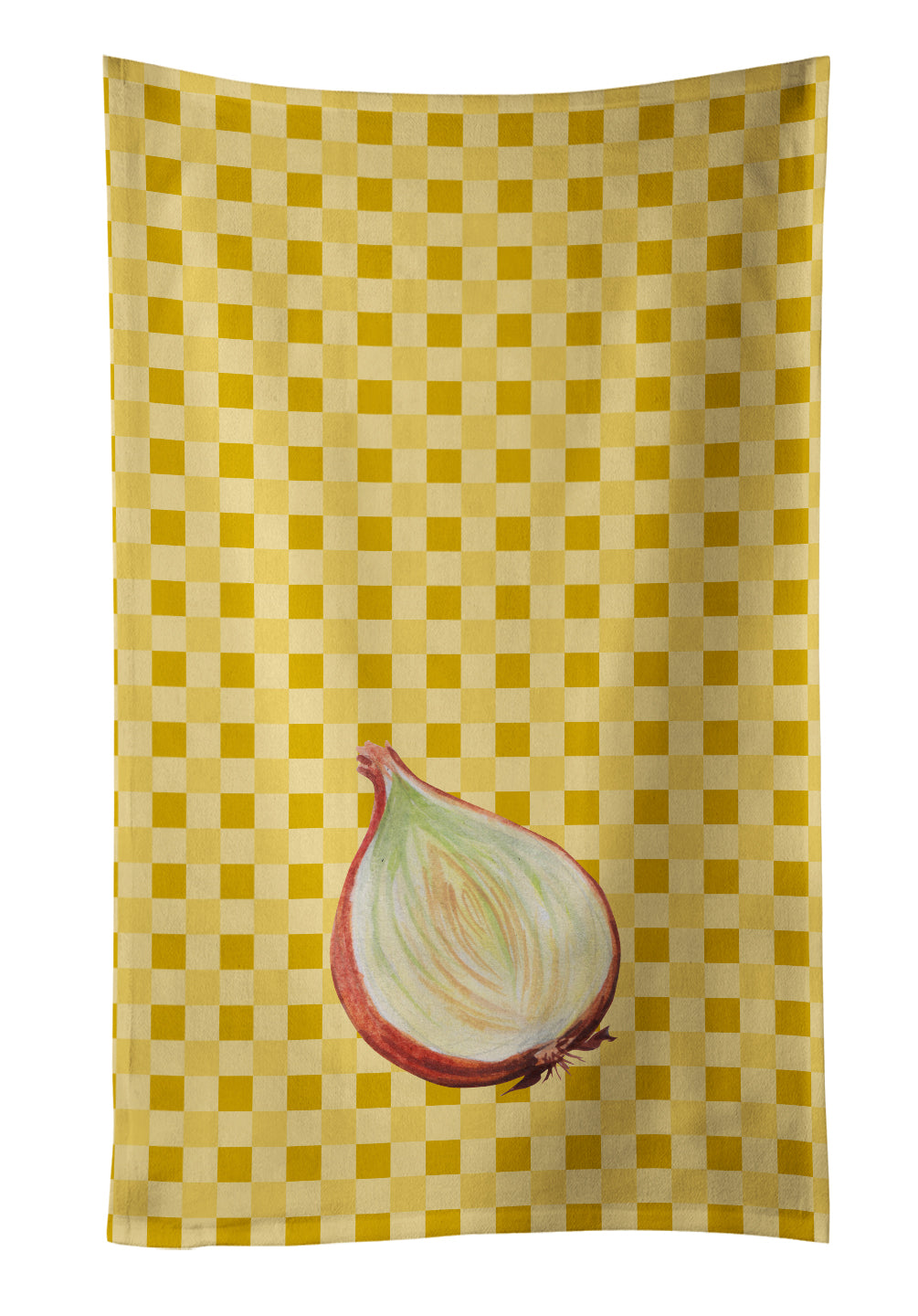 Onion on Basketweave Kitchen Towel BB7205KTWL - the-store.com