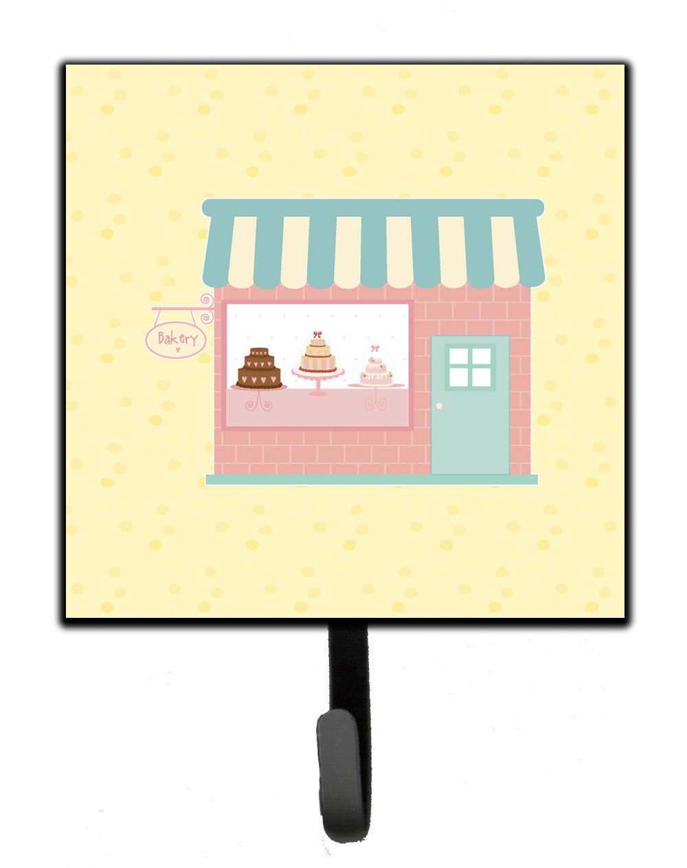 Bake Shoppe on Yellow Leash or Key Holder BB7284SH4 by Caroline's Treasures