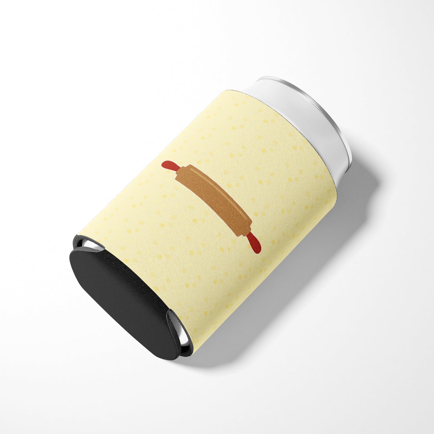 Rolling Pin on Yellow Can or Bottle Hugger BB7286CC  the-store.com.