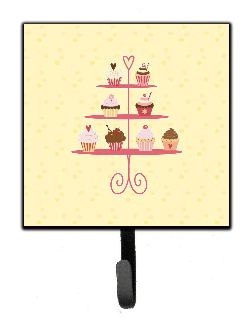 3 Tier Cupcakes on Yellow Leash or Key Holder BB7289SH4 by Caroline&#39;s Treasures