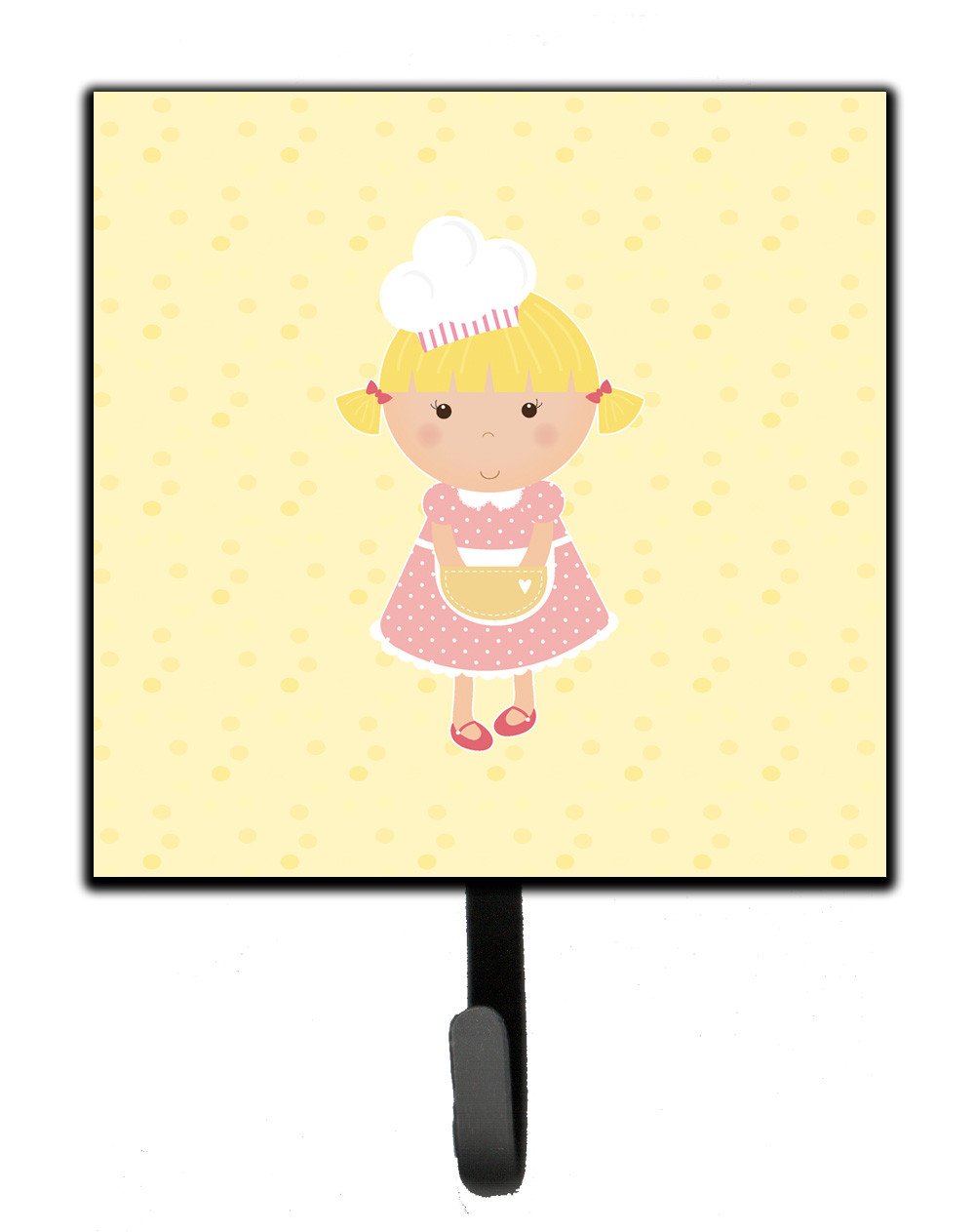 Blonde Baker on Yellow Leash or Key Holder BB7294SH4 by Caroline's Treasures