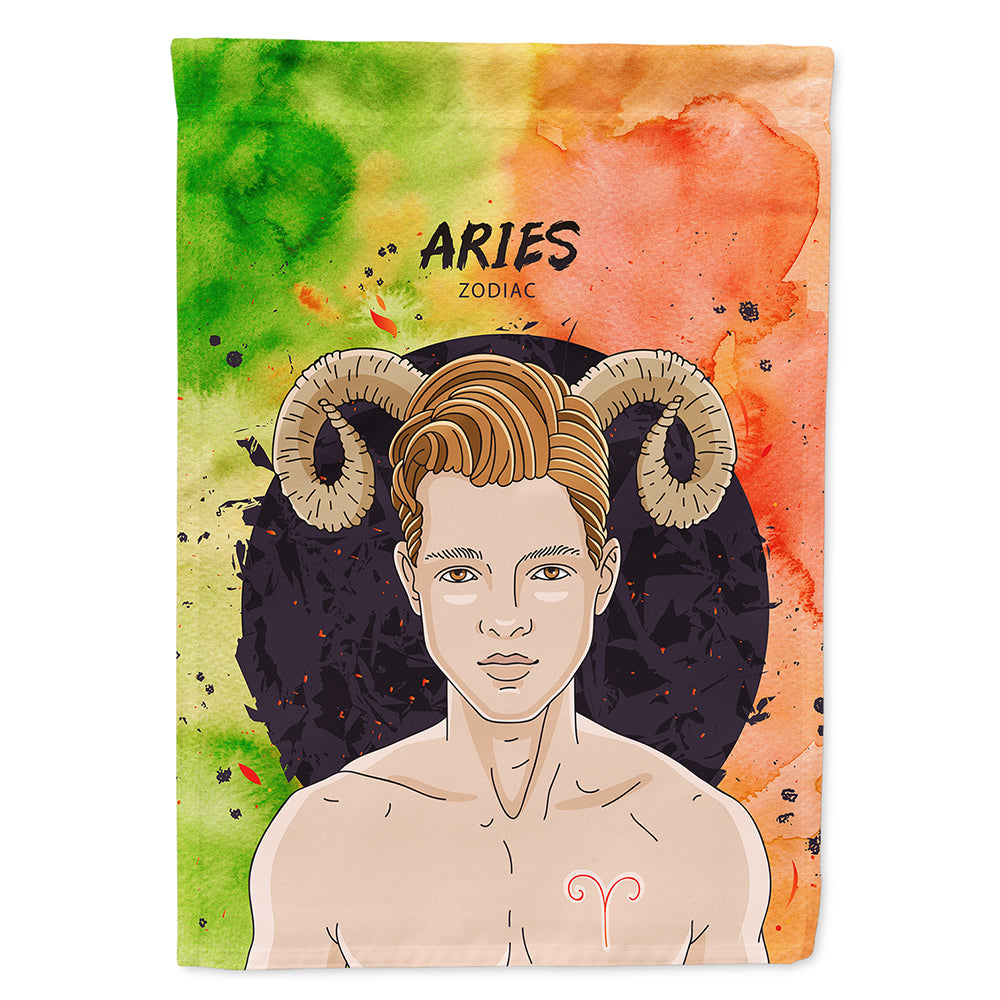 Aries Zodiac Sign Flag Canvas House Size BB7317CHF  the-store.com.