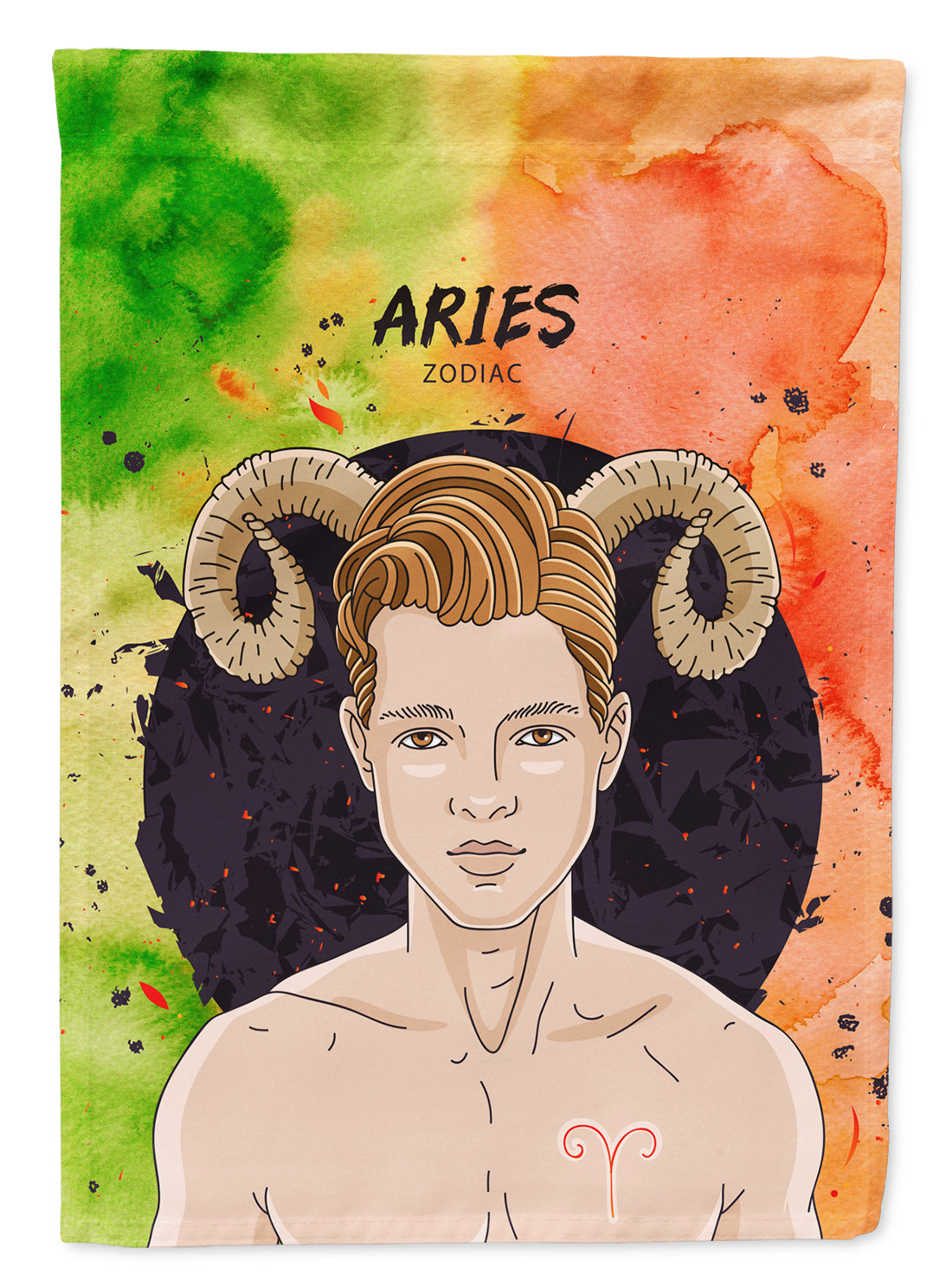 Aries Zodiac Sign Flag Garden Size BB7317GF  the-store.com.