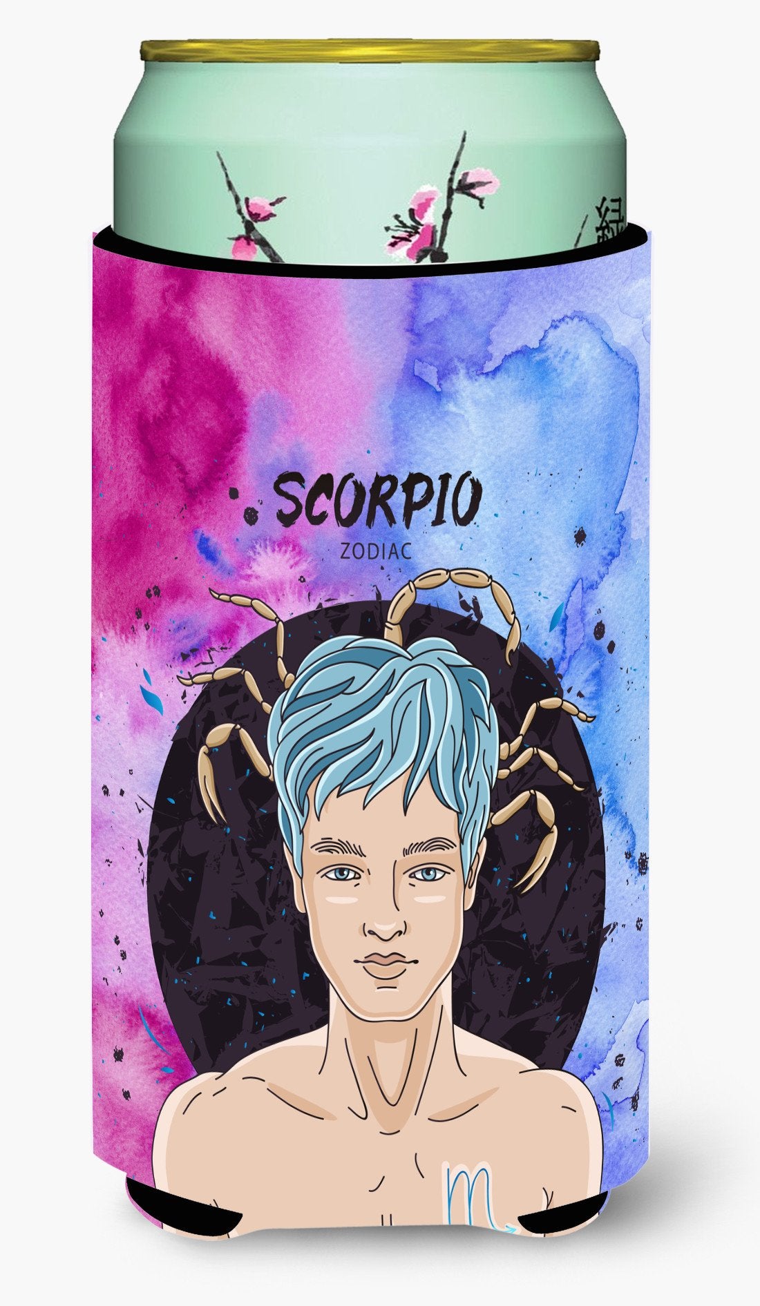 Scorpio Zodiac Sign Tall Boy Beverage Insulator Hugger BB7324TBC by Caroline's Treasures