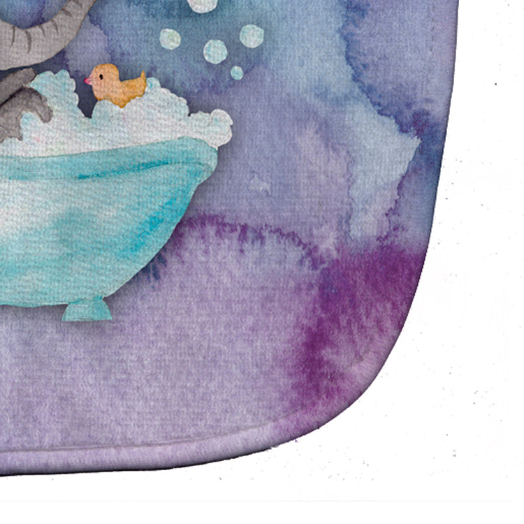 Elephant Bathing Watercolor Baby Bib BB7346BIB - the-store.com