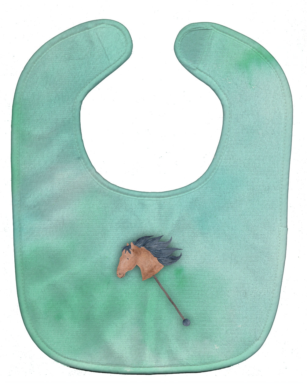 Stick Horse Watercolor Baby Bib BB7366BIB - the-store.com