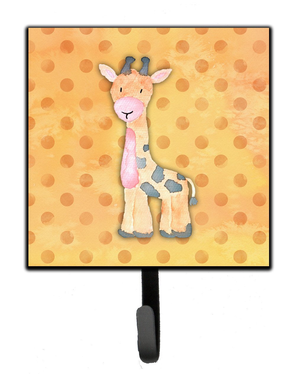 Polkadot Griaffe Watercolor Leash or Key Holder BB7373SH4 by Caroline's Treasures