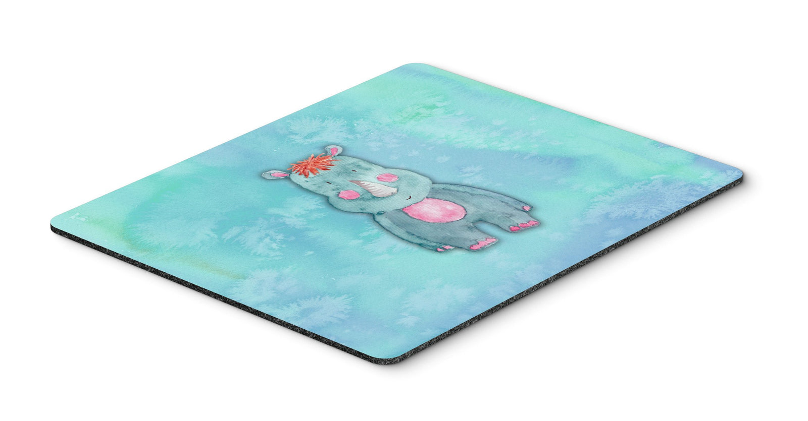 Rhinoceros Watercolor Mouse Pad, Hot Pad or Trivet BB7381MP by Caroline's Treasures