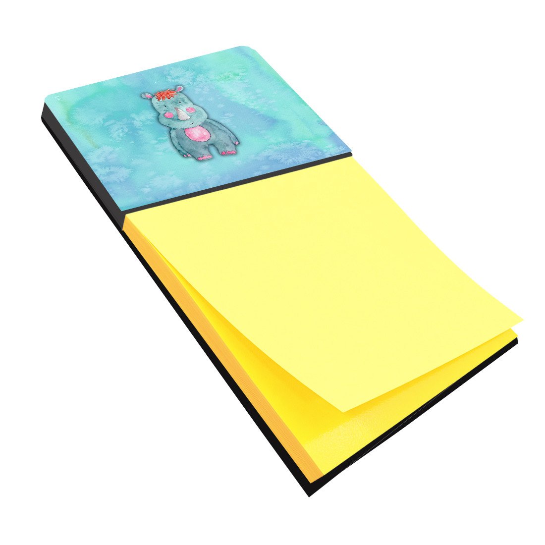 Rhinoceros Watercolor Sticky Note Holder BB7381SN by Caroline&#39;s Treasures