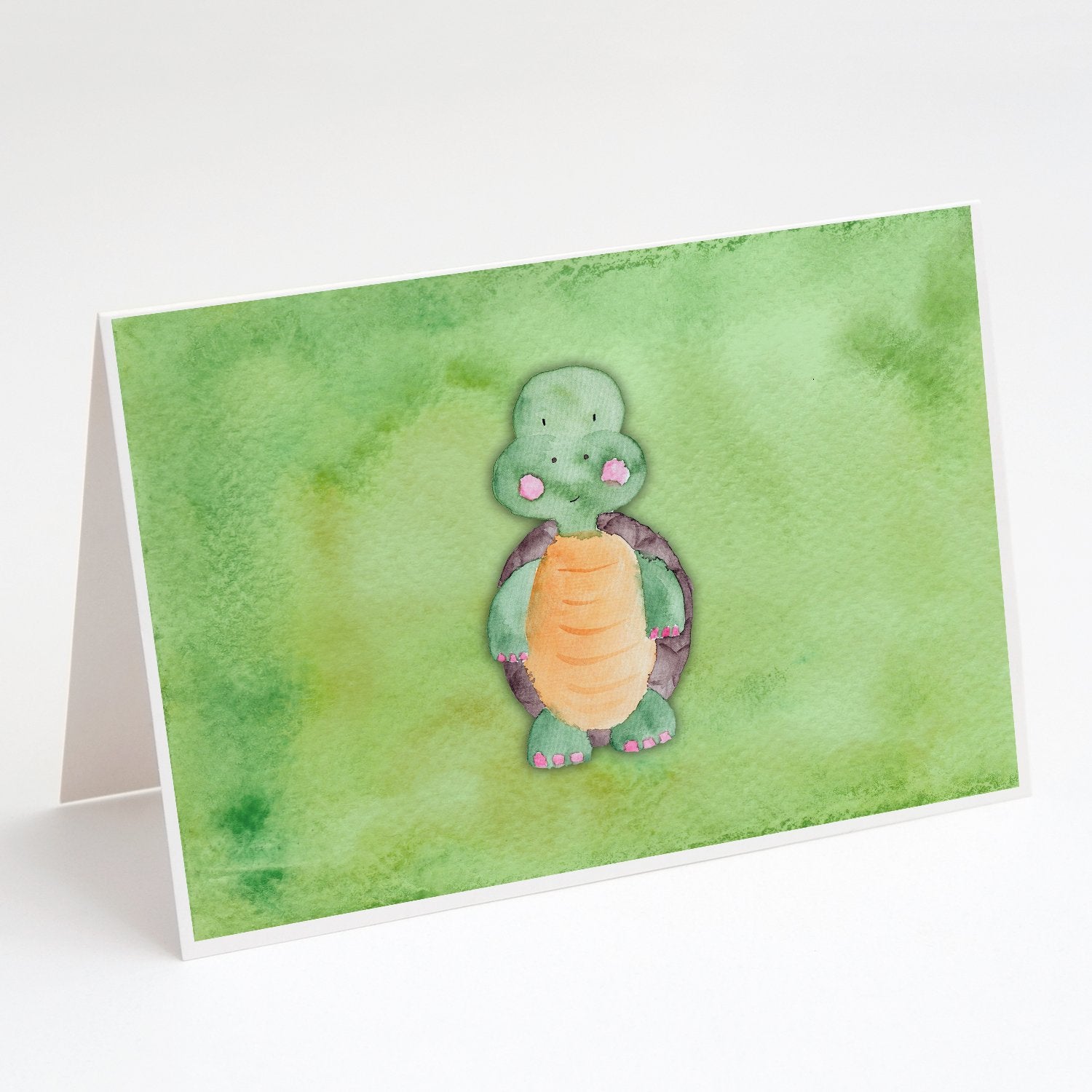 Buy this Turtle Watercolor Greeting Cards and Envelopes Pack of 8