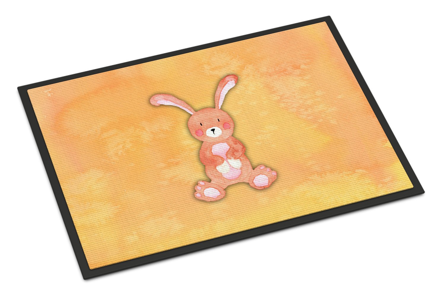 Rabbit Watercolor Indoor or Outdoor Mat 24x36 BB7383JMAT by Caroline's Treasures