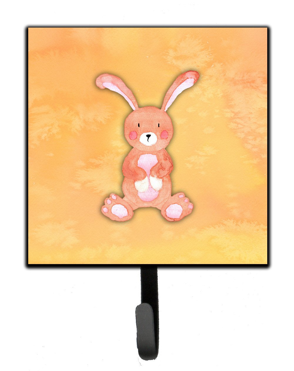 Rabbit Watercolor Leash or Key Holder BB7383SH4 by Caroline&#39;s Treasures