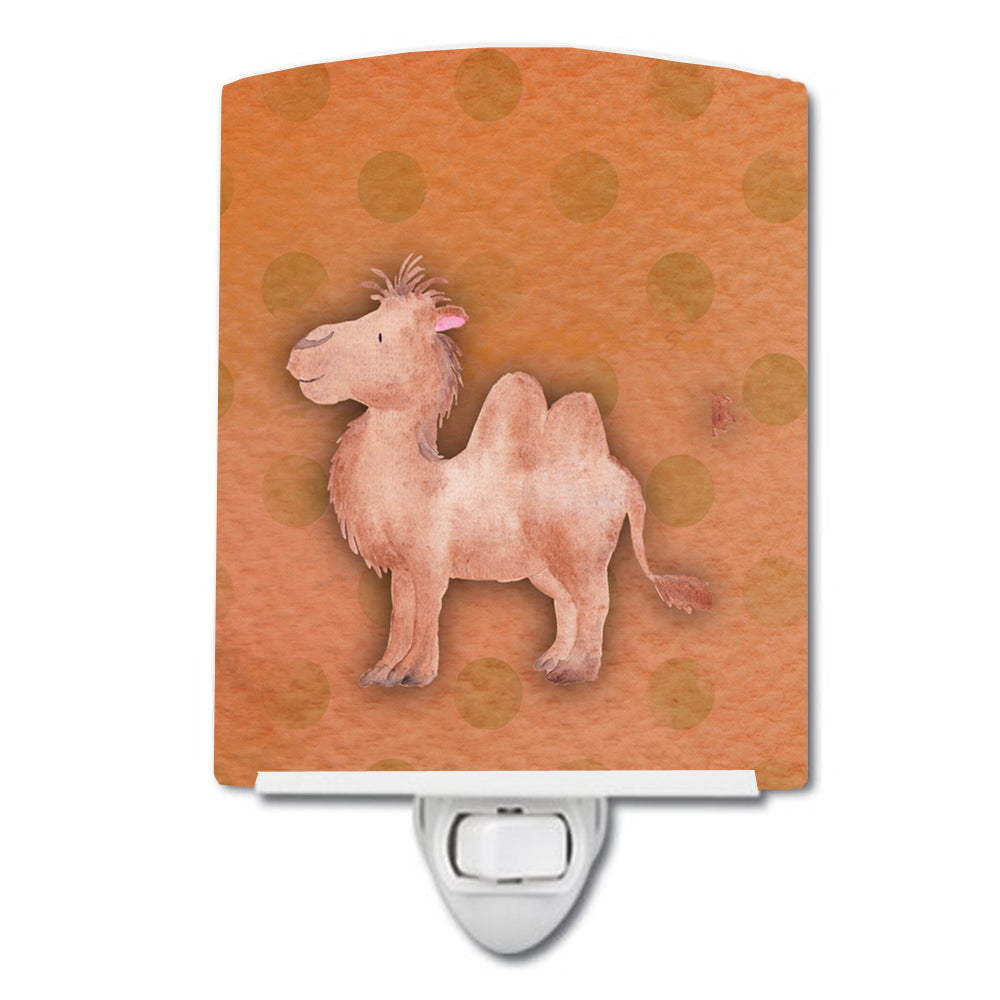 Polkadot Camel Watercolor Ceramic Night Light BB7393CNL - the-store.com