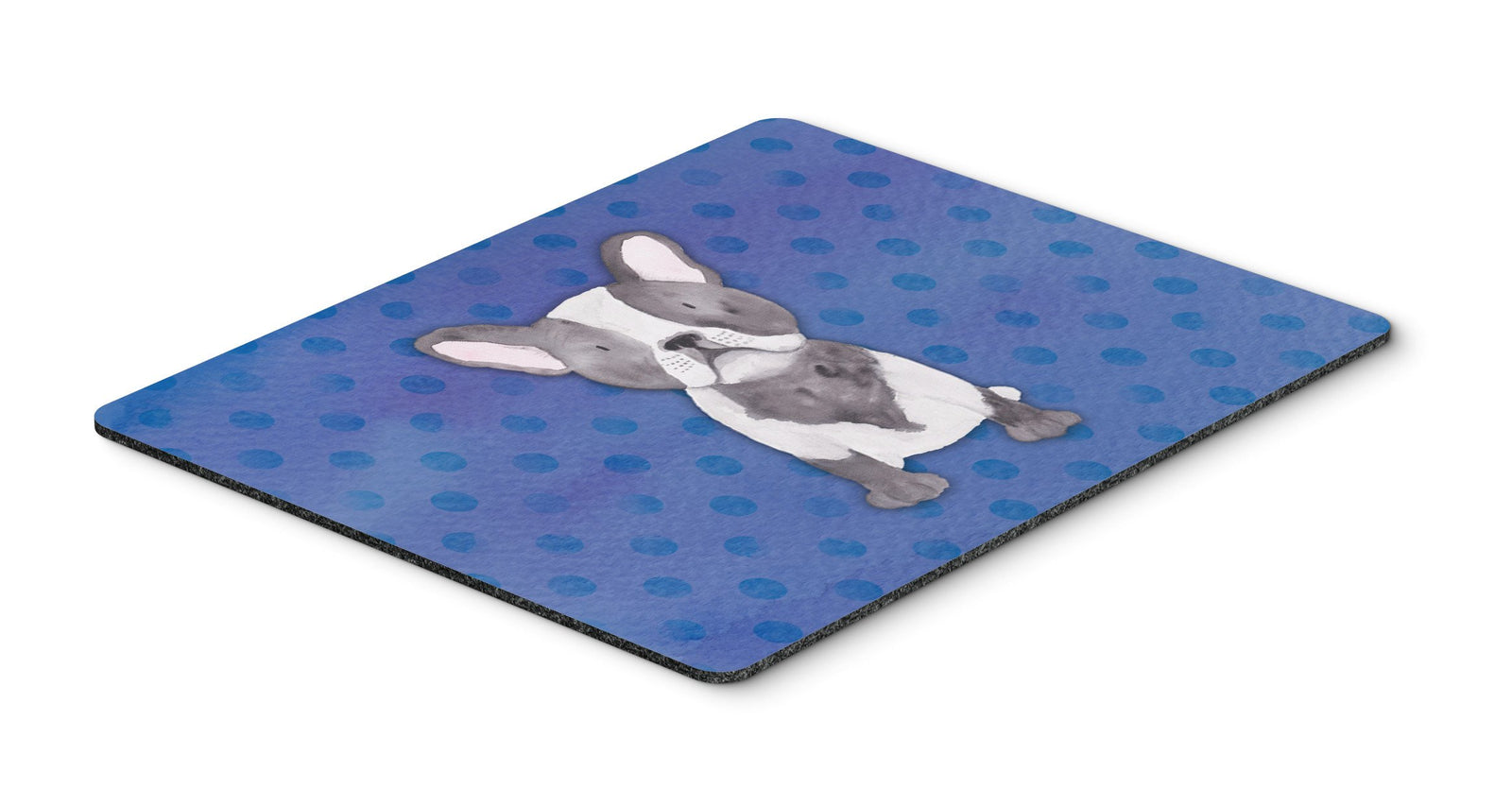 French Bulldog Polkadot Watercolor Mouse Pad, Hot Pad or Trivet BB7394MP by Caroline's Treasures