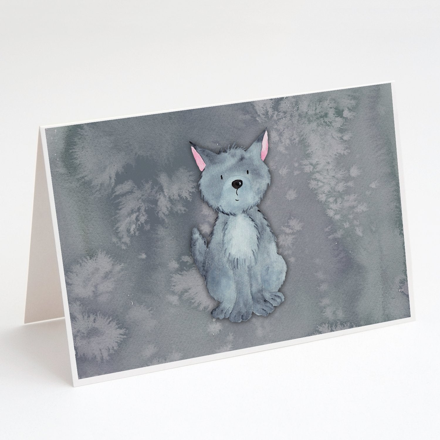 Buy this Wolf Watercolor Greeting Cards and Envelopes Pack of 8