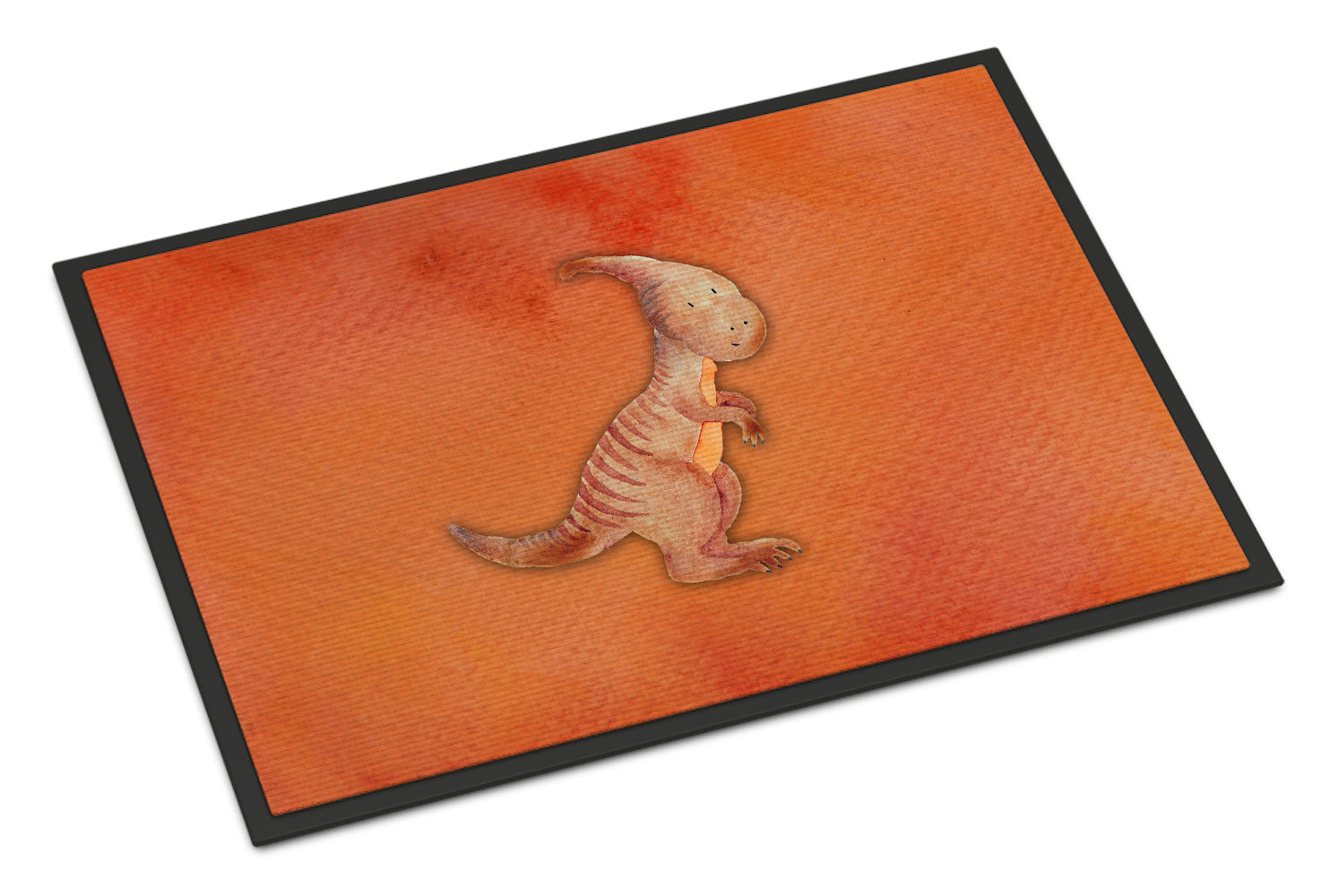 Parasaurolophus Watercolor Indoor or Outdoor Mat 18x27 BB7400MAT - the-store.com