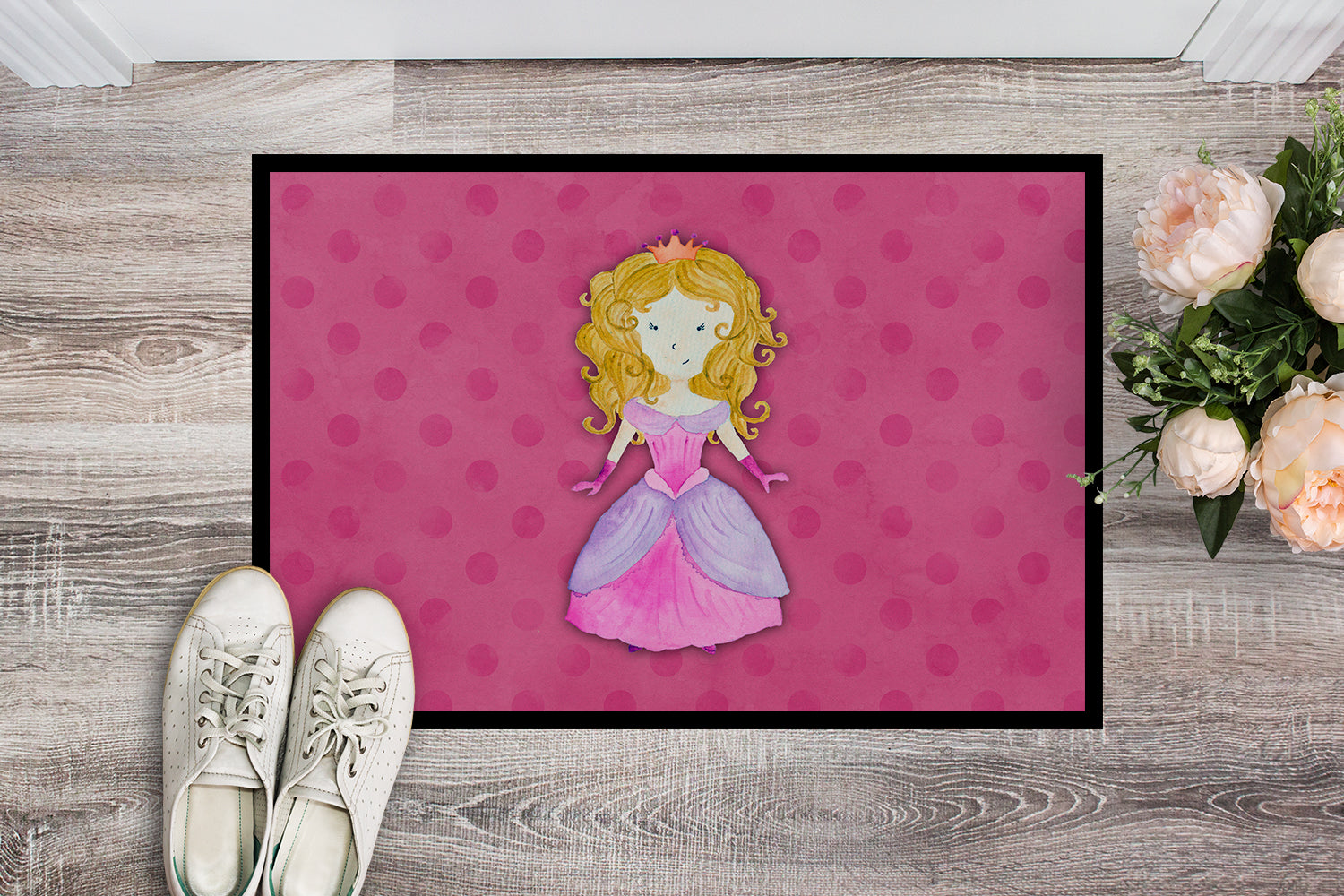 Princess Watercolor Indoor or Outdoor Mat 18x27 BB7407MAT - the-store.com