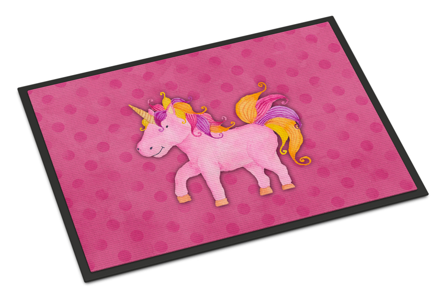 Unicorn Watercolor Indoor or Outdoor Mat 18x27 BB7408MAT - the-store.com