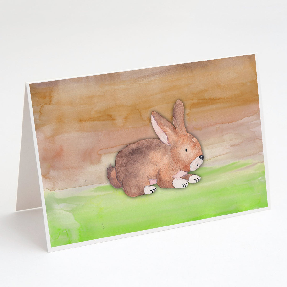 Buy this Rabbit Watercolor Greeting Cards and Envelopes Pack of 8