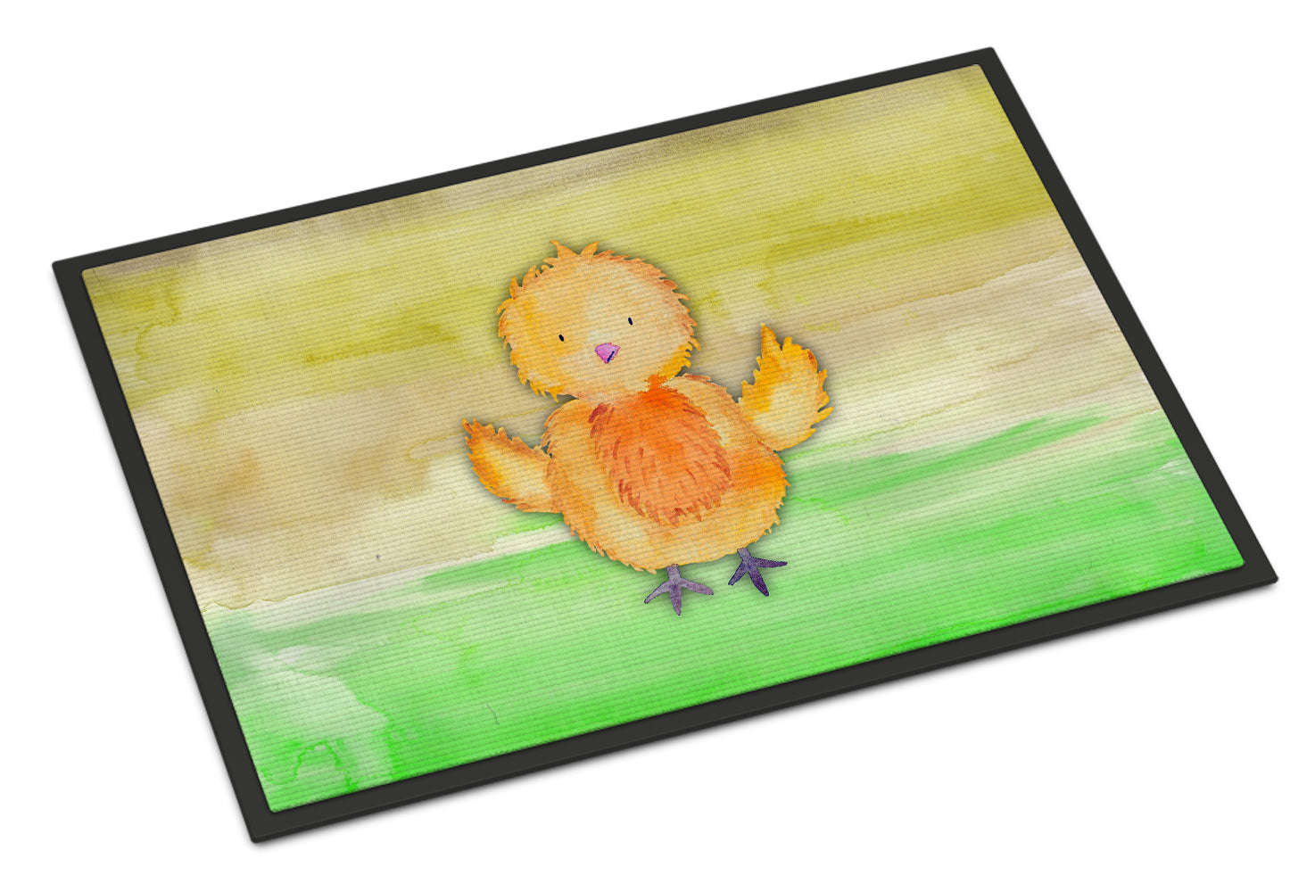 Chicken Watercolor Indoor or Outdoor Mat 18x27 BB7411MAT - the-store.com