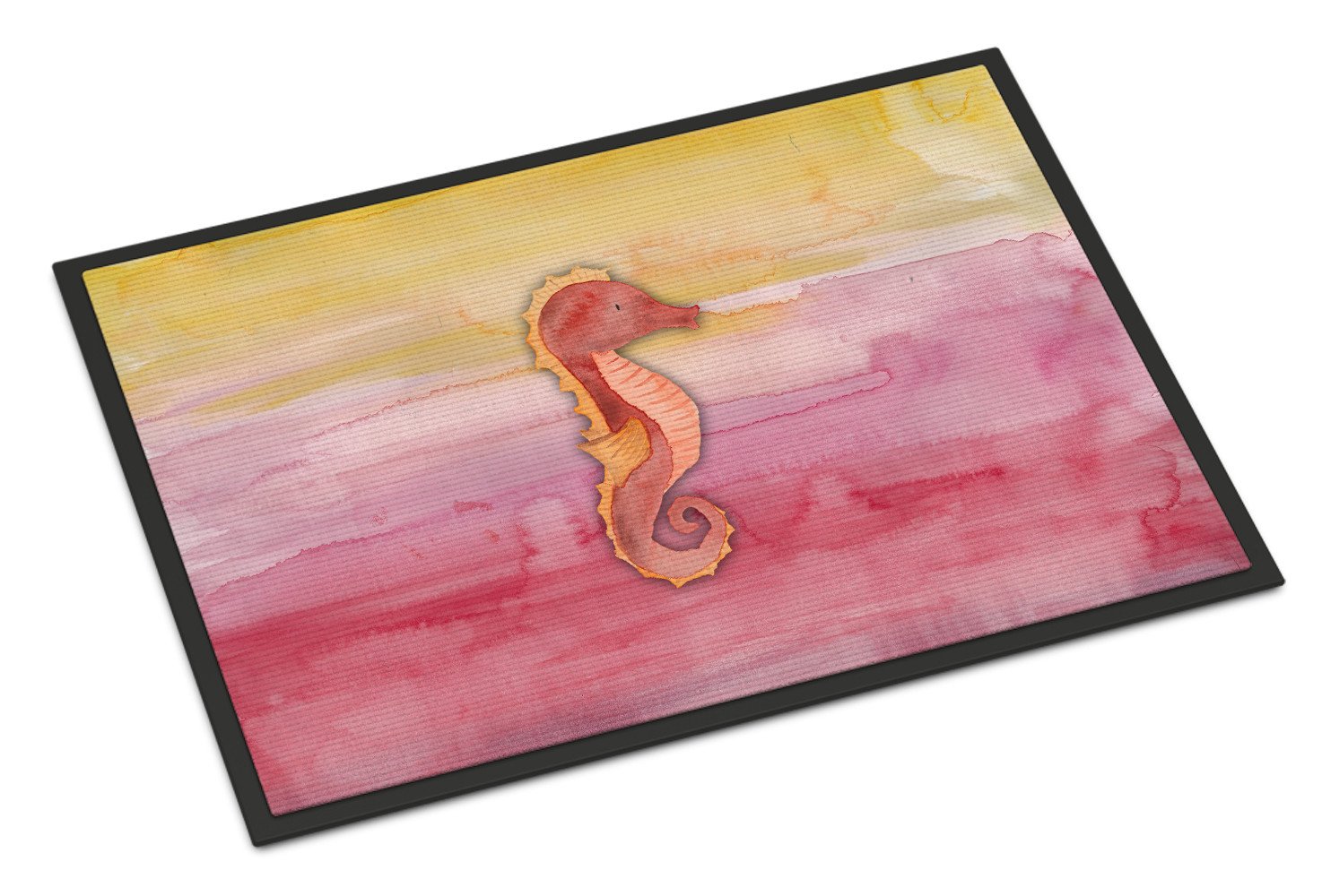 Seahorse Watercolor Indoor or Outdoor Mat 24x36 BB7425JMAT by Caroline's Treasures