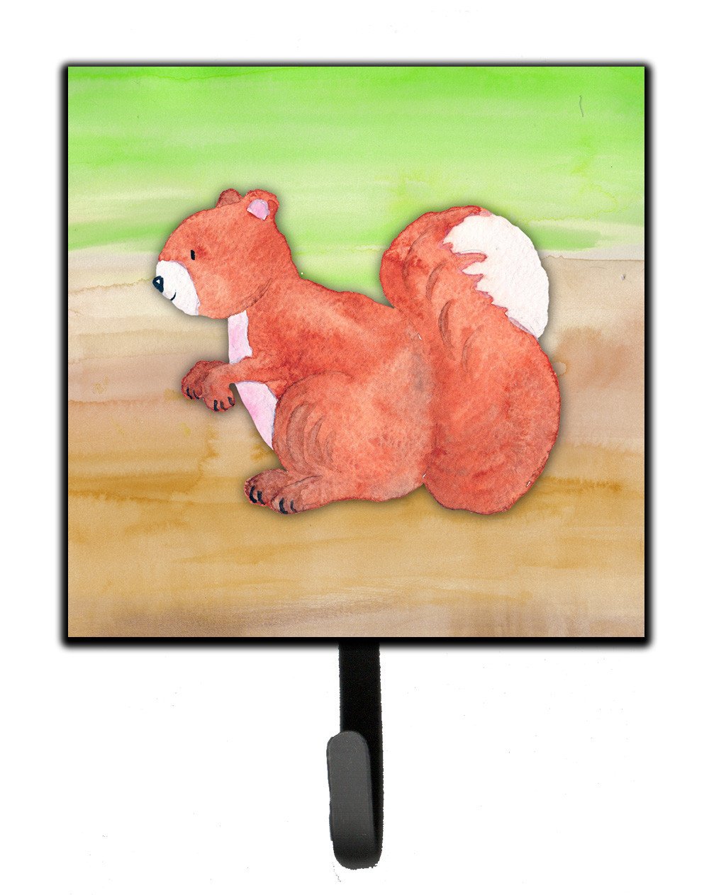 Squirrel Watercolor Leash or Key Holder BB7431SH4 by Caroline's Treasures