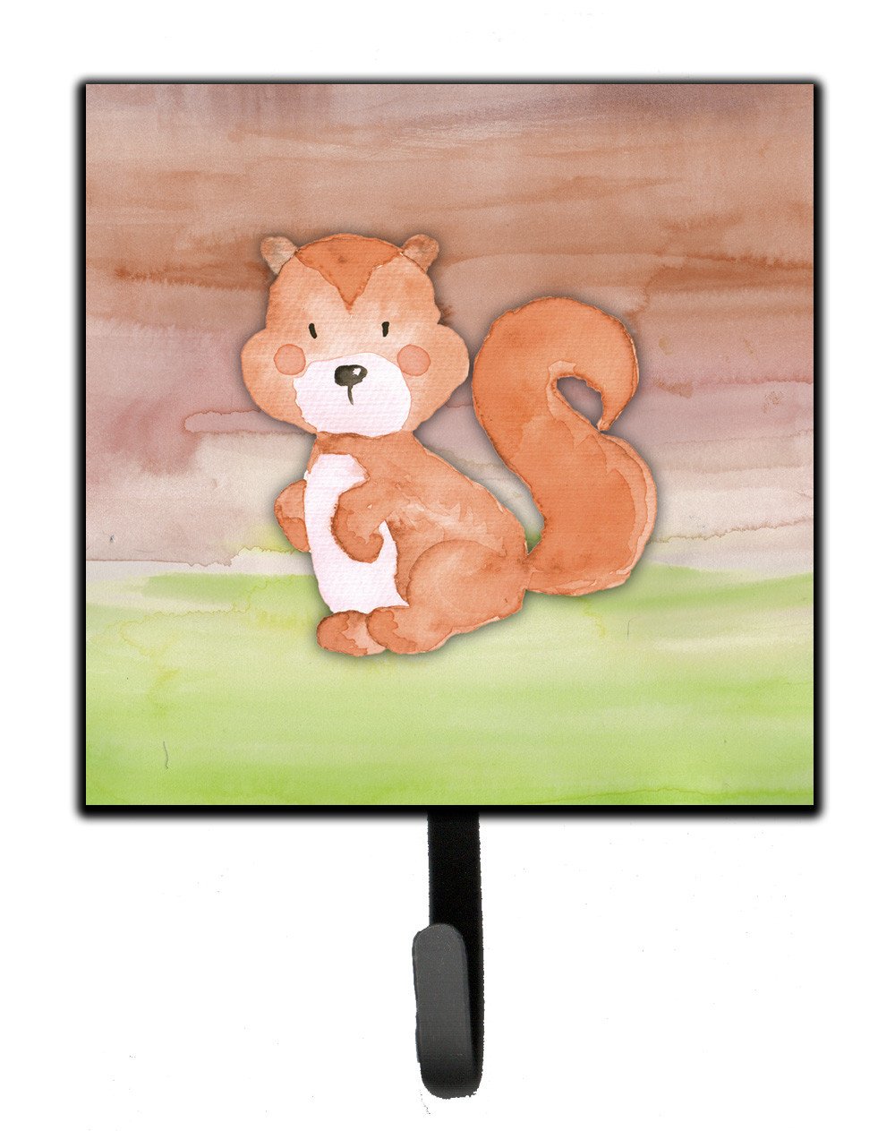 Squirrel Watercolor Leash or Key Holder BB7439SH4 by Caroline's Treasures