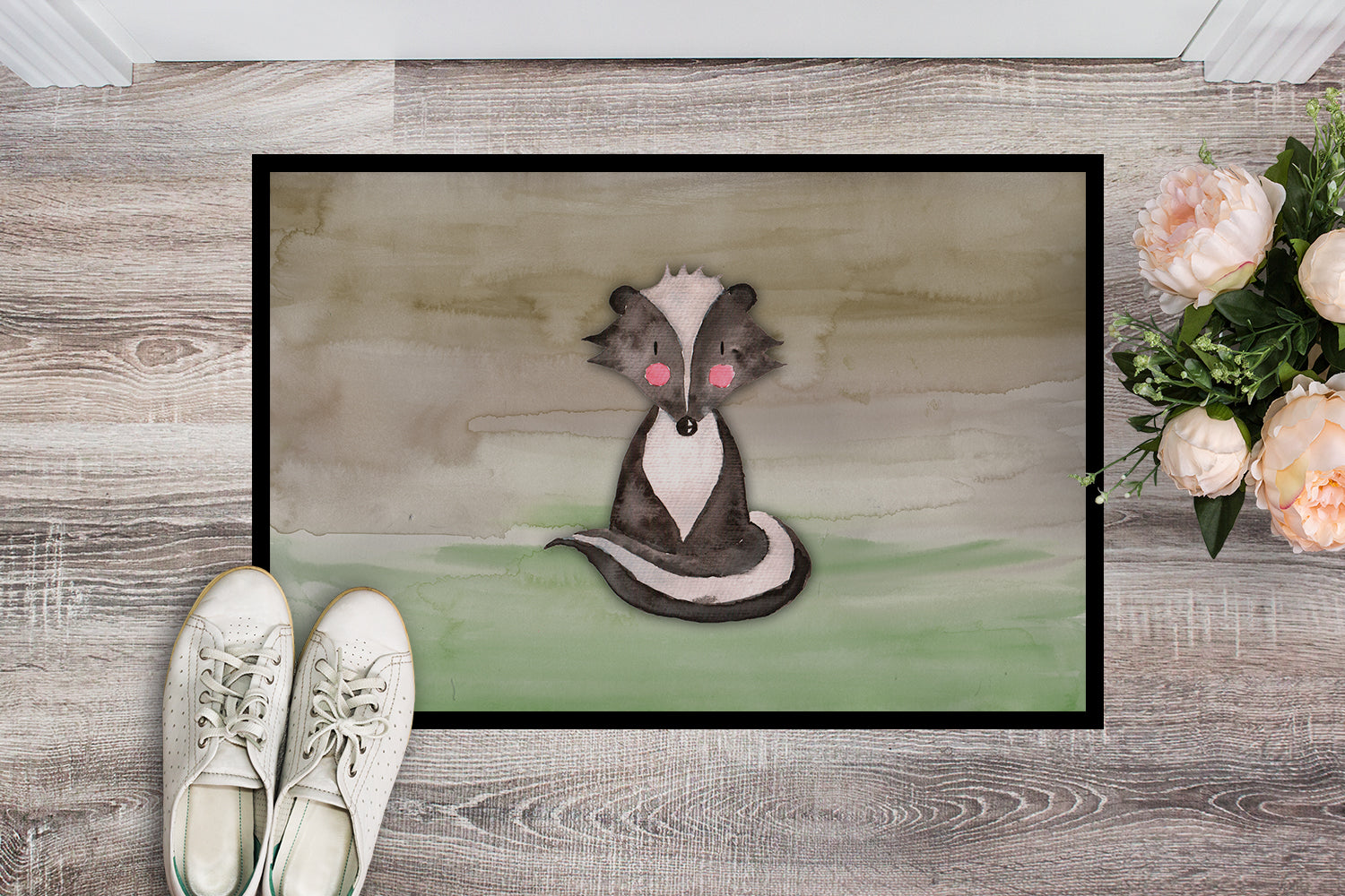 Badger Watercolor Indoor or Outdoor Mat 18x27 BB7440MAT - the-store.com