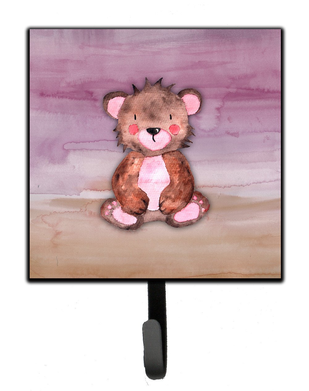 Bear Cub Watercolor Leash or Key Holder BB7441SH4 by Caroline&#39;s Treasures