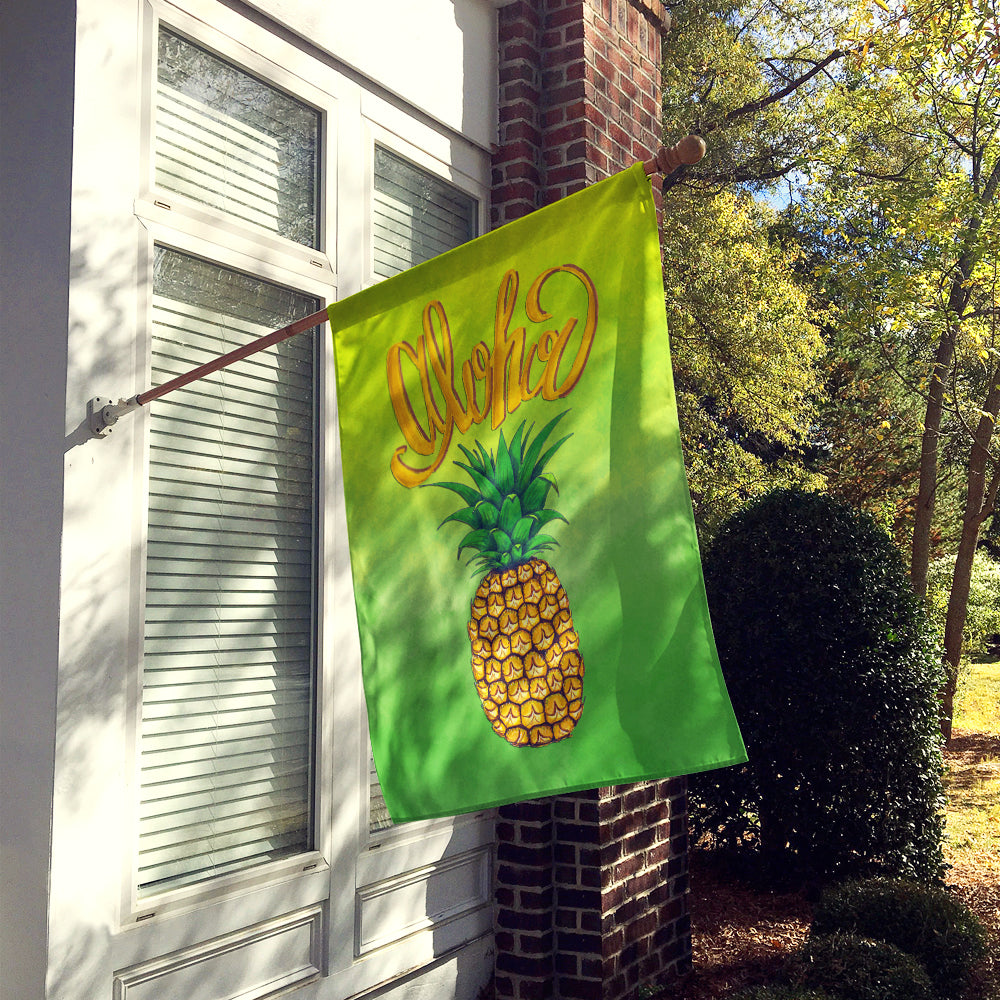 Aloha Pineapple Welcome Flag Canvas House Size BB7451CHF  the-store.com.