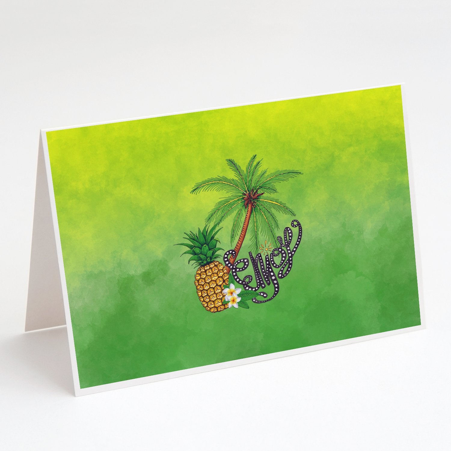 Buy this Summer Enjoy Greeting Cards and Envelopes Pack of 8