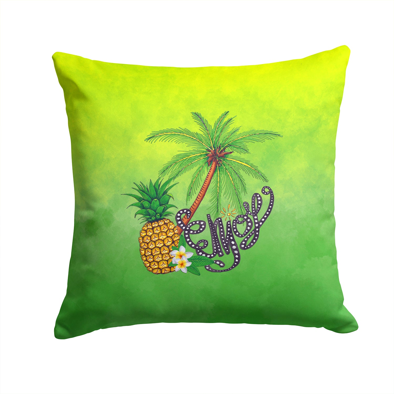 Summer Enjoy Fabric Decorative Pillow BB7456PW1414 - the-store.com