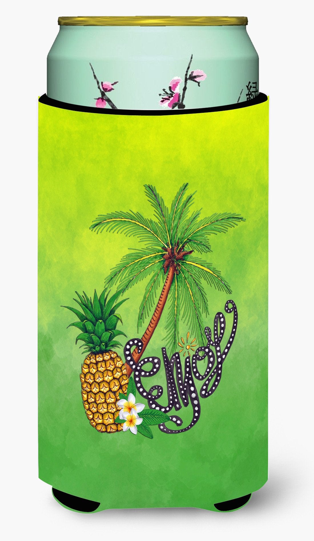 Summer Enjoy Tall Boy Beverage Insulator Hugger BB7456TBC by Caroline's Treasures