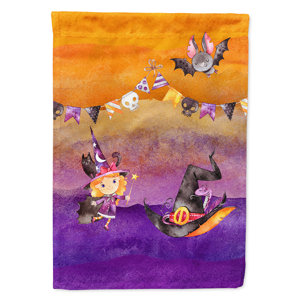 Halloween Little Witch Party Flag Canvas House Size BB7462CHF  the-store.com.