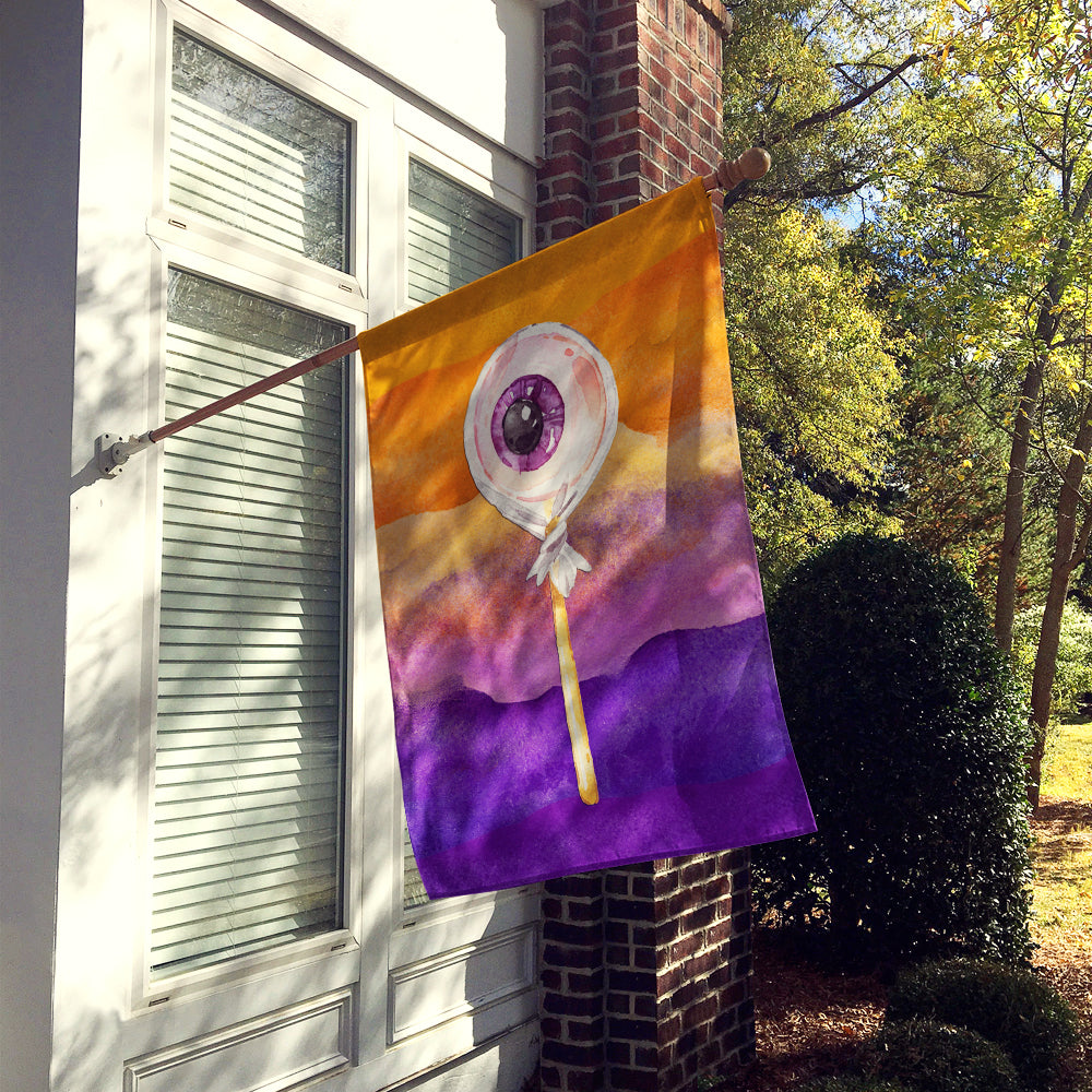 Halloween Eye Ball Lollipop Flag Canvas House Size BB7467CHF  the-store.com.