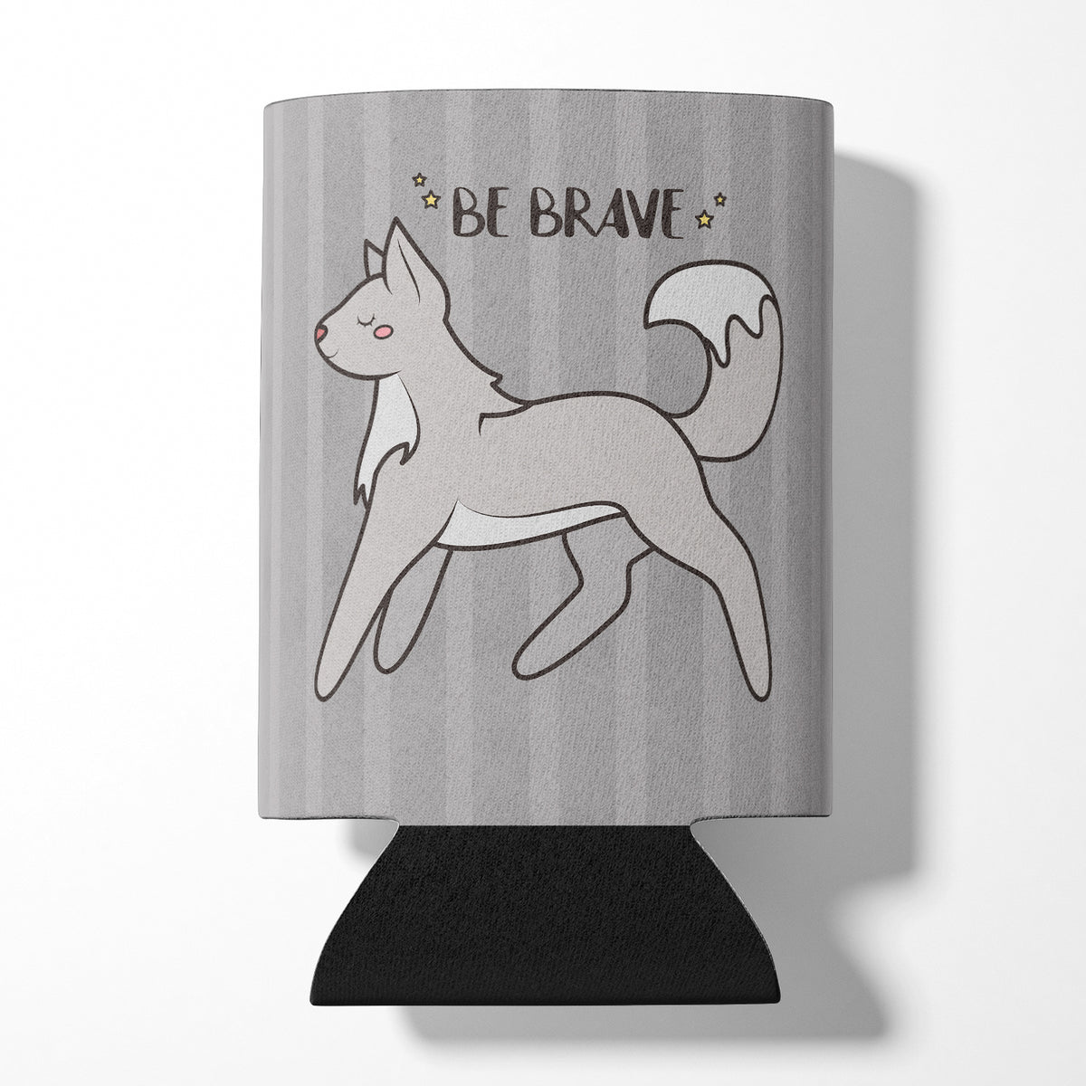 Nursery Be Brave Wolf Can or Bottle Hugger BB7472CC  the-store.com.