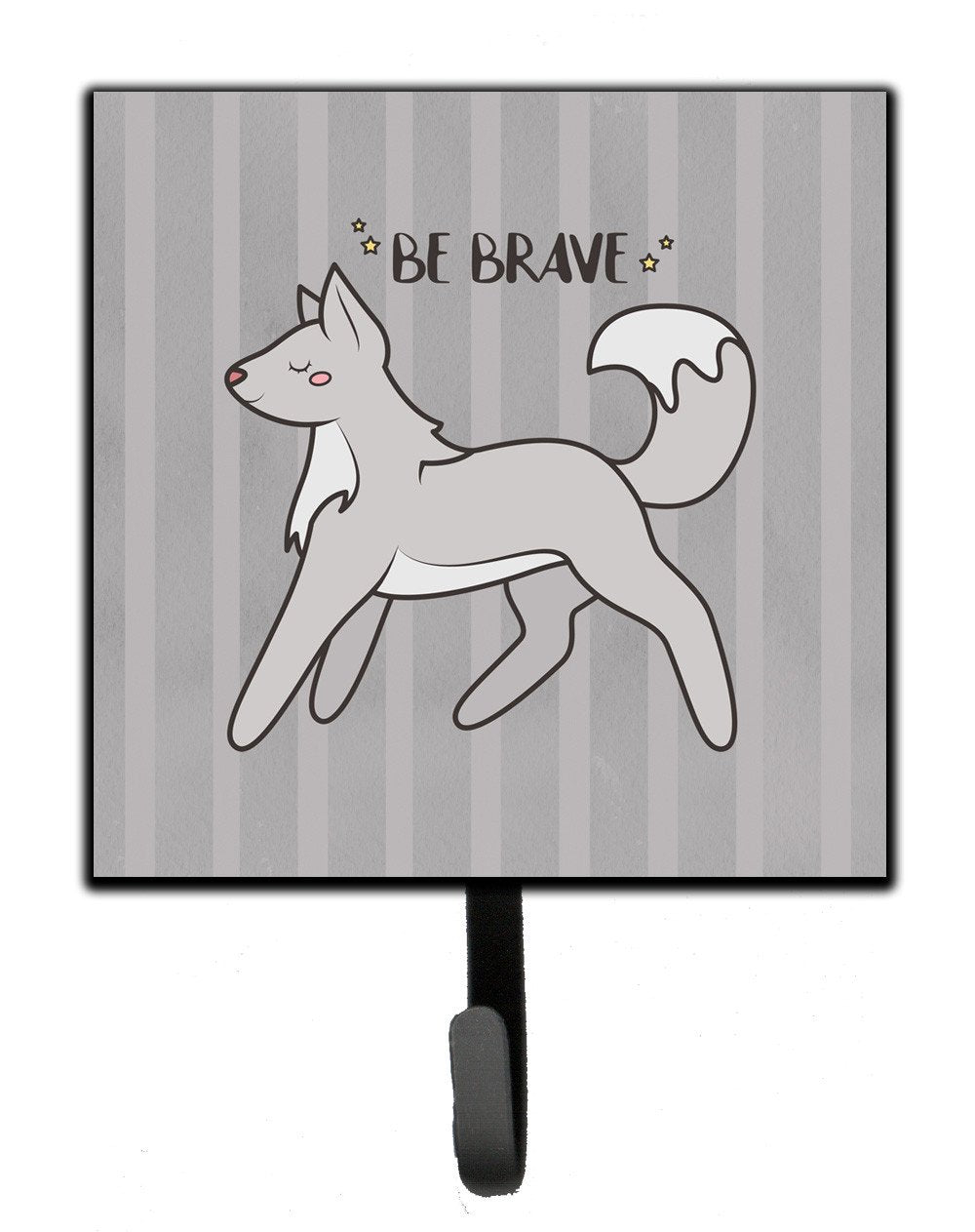 Nursery Be Brave Wolf Leash or Key Holder BB7472SH4 by Caroline&#39;s Treasures