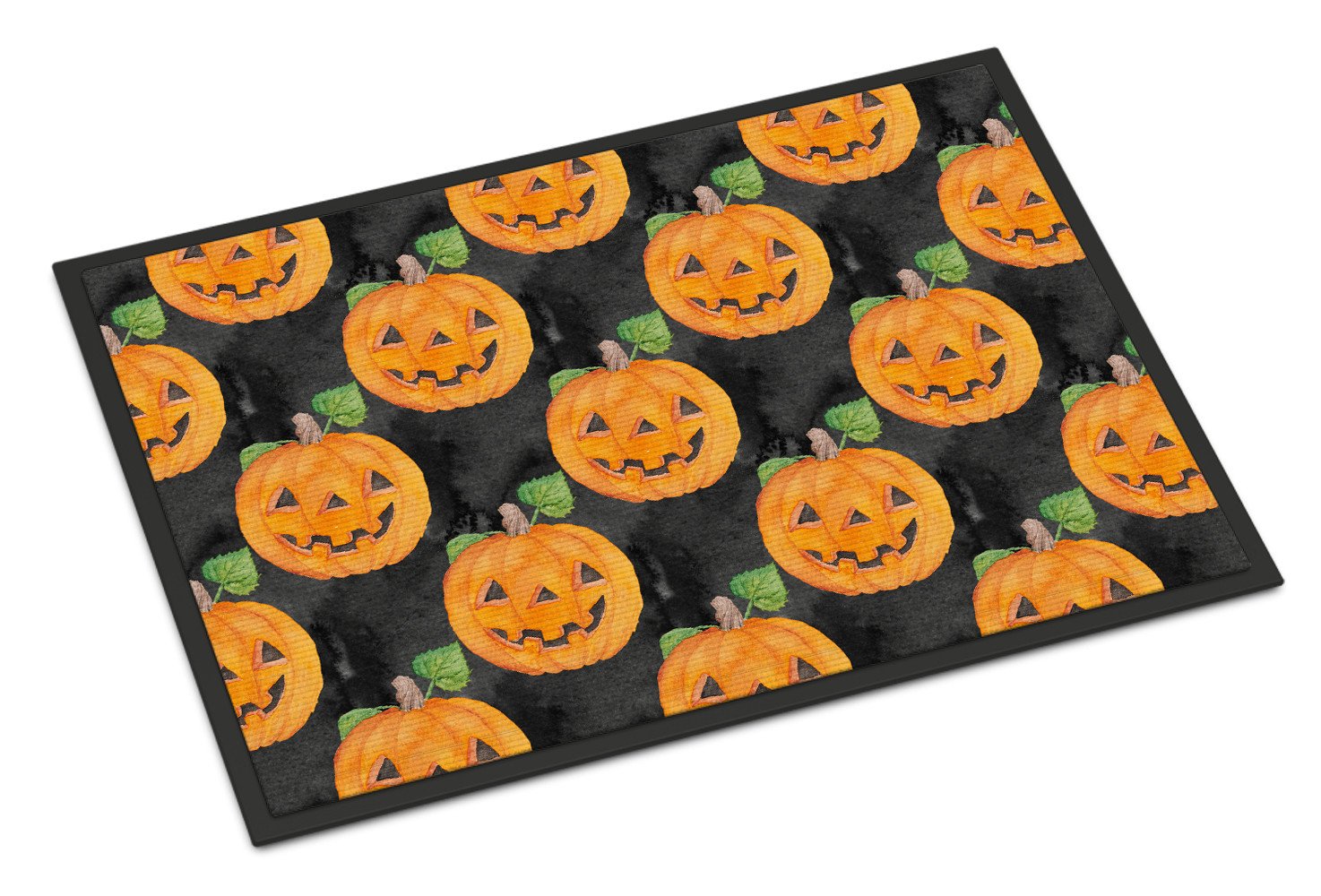 Watecolor Halloween Jack-O-Lantern Indoor or Outdoor Mat 24x36 BB7524JMAT by Caroline's Treasures