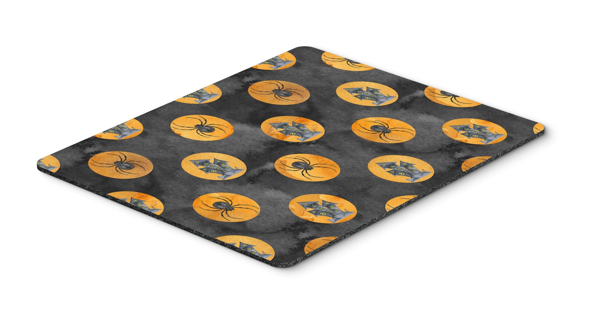 Watecolor Halloween Circles Mouse Pad, Hot Pad or Trivet BB7529MP by Caroline's Treasures