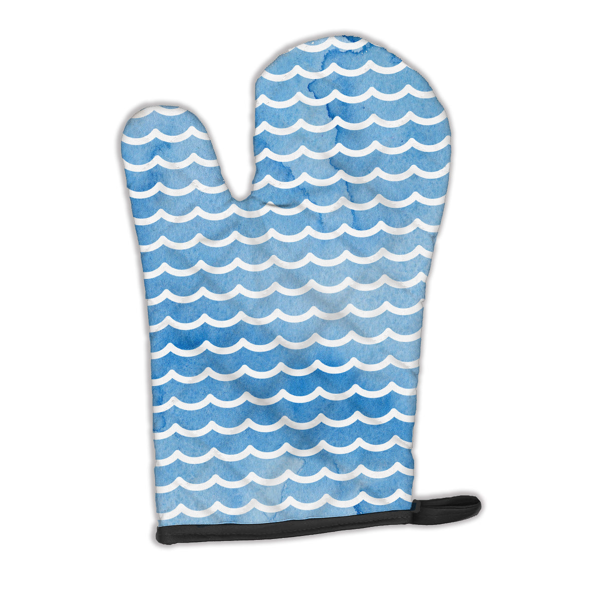 Beach Watercolor Waves Oven Mitt BB7531OVMT  the-store.com.