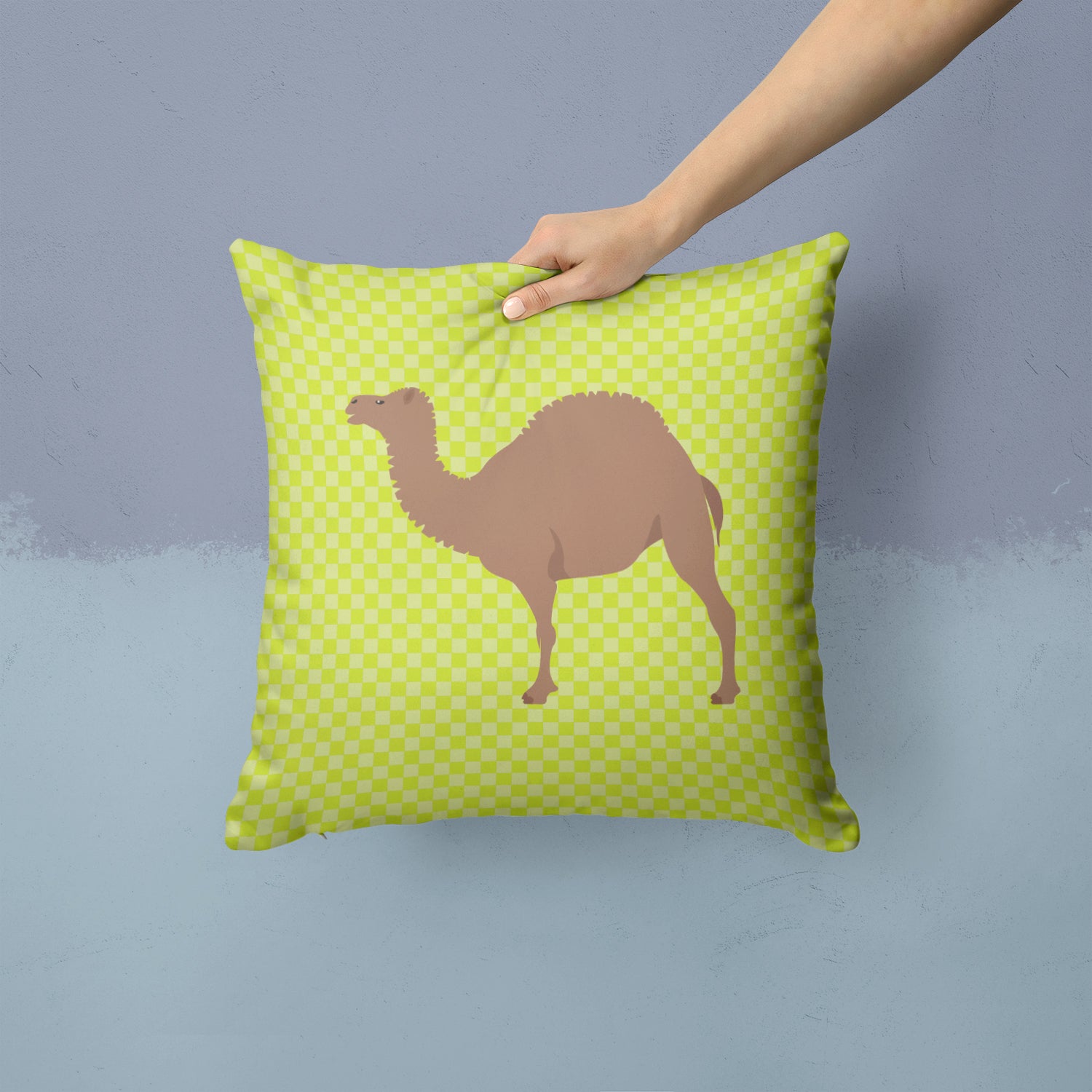 F1 Hybrid Camel Green Fabric Decorative Pillow BB7645PW1414 - the-store.com